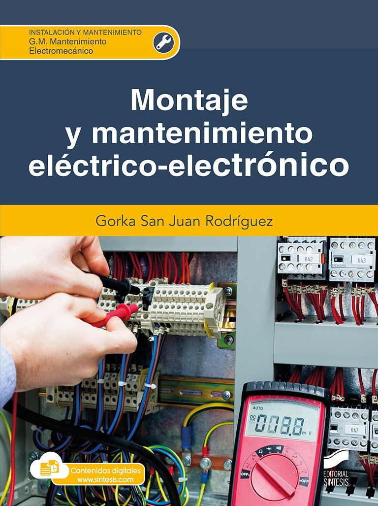 Portada del título montaje y mantenimiento eléctrico-electrónico