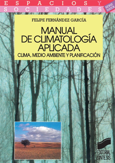 Portada del título manual de climatología aplicada