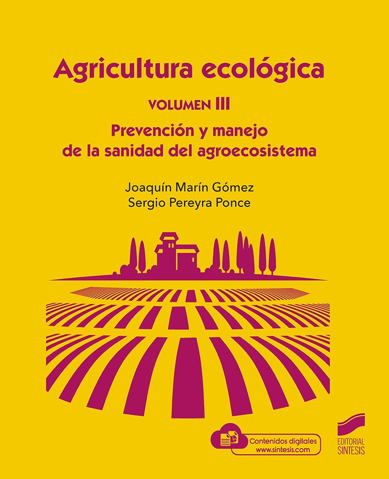 Portada del título agricultura ecológica. volumen 3
