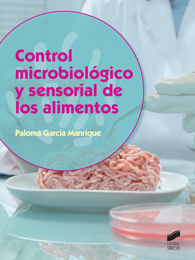 Portada del título control microbiológico y sensorial de los alimentos