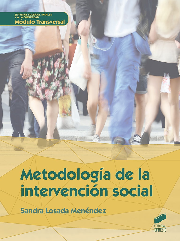 Portada del título metodología de la intervención social