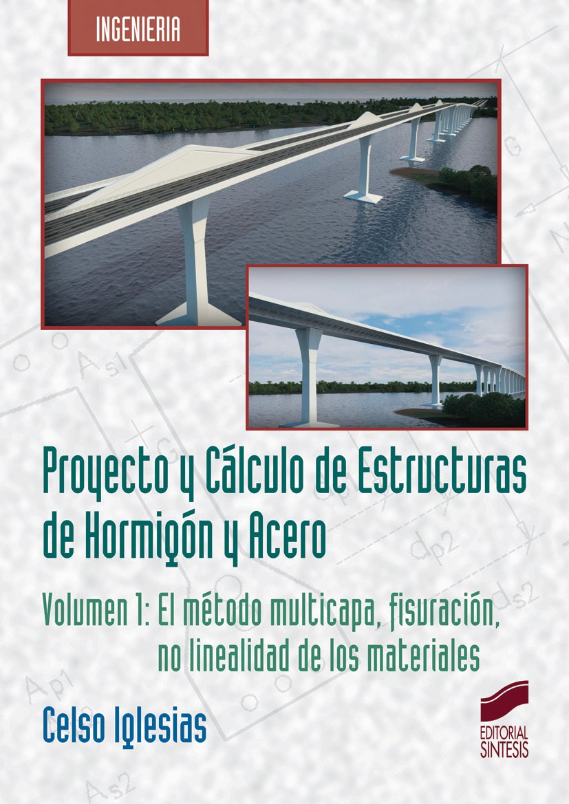Portada del título proyecto y cálculo de estructuras de hormigón y acero. volumen 1