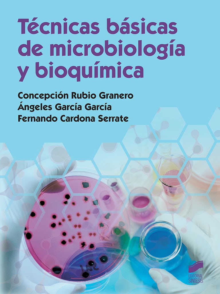 Portada del título técnicas básicas de microbiología y bioquímica