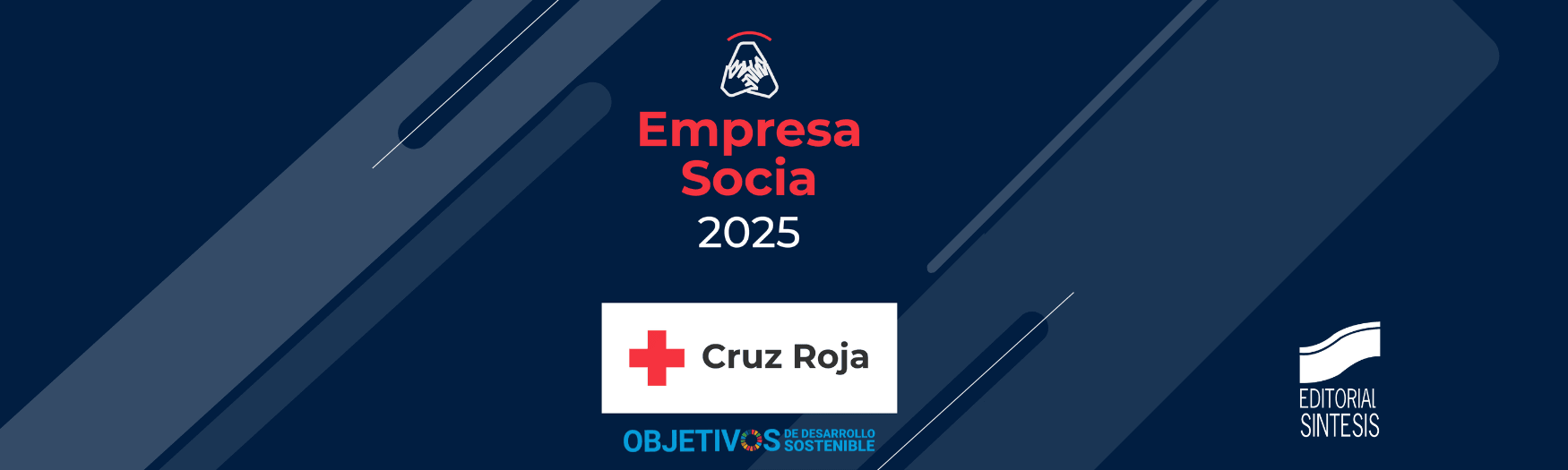 Editorial Síntesis, Empresa Socia de Cruz Roja 2025