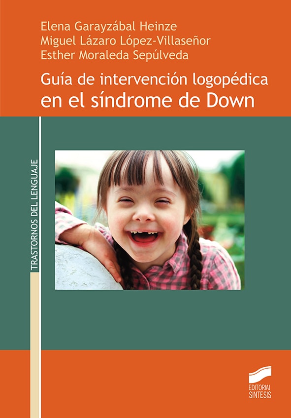 Portada del título guía de intervención logopédica en el síndrome de down