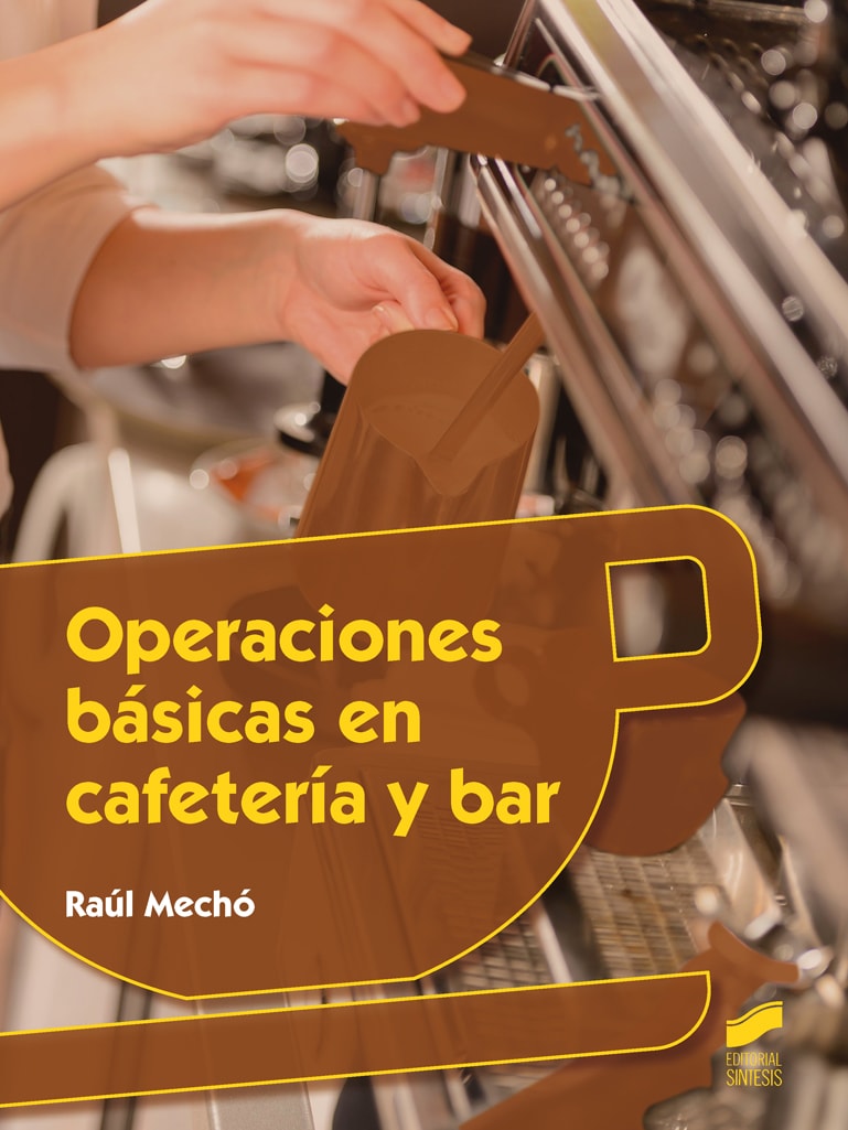 Portada del título operaciones básicas en cafetería y bar