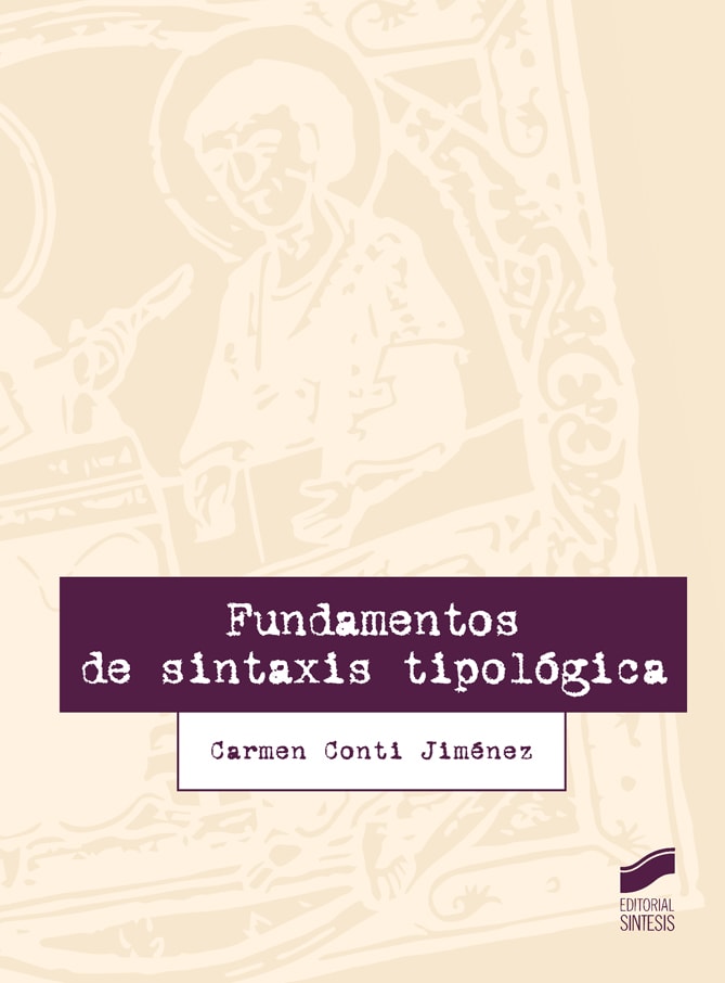 Portada del título fundamentos de sintaxis tipológica