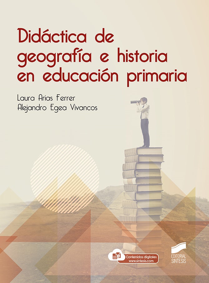 Portada del título didáctica de geografía e historia en educación primaria