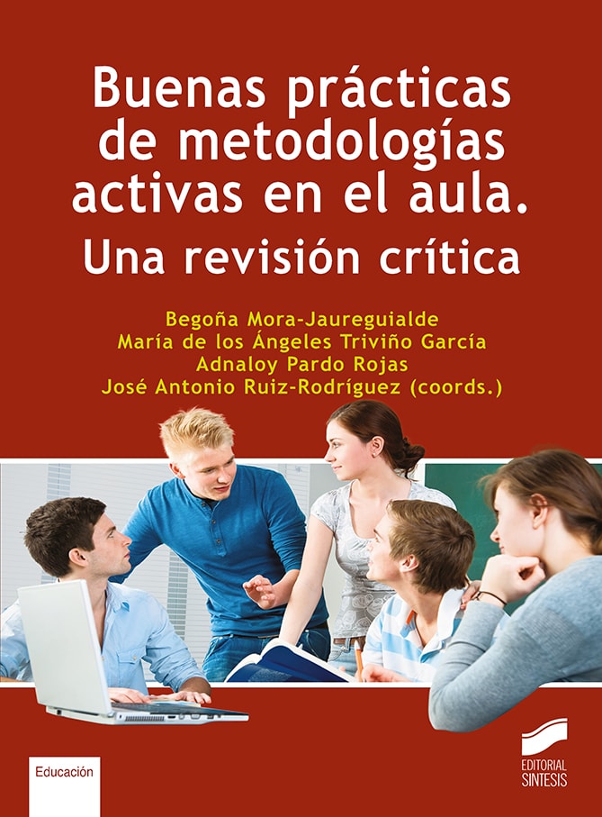 Portada del título buenas prácticas de metodologías activas en el aula