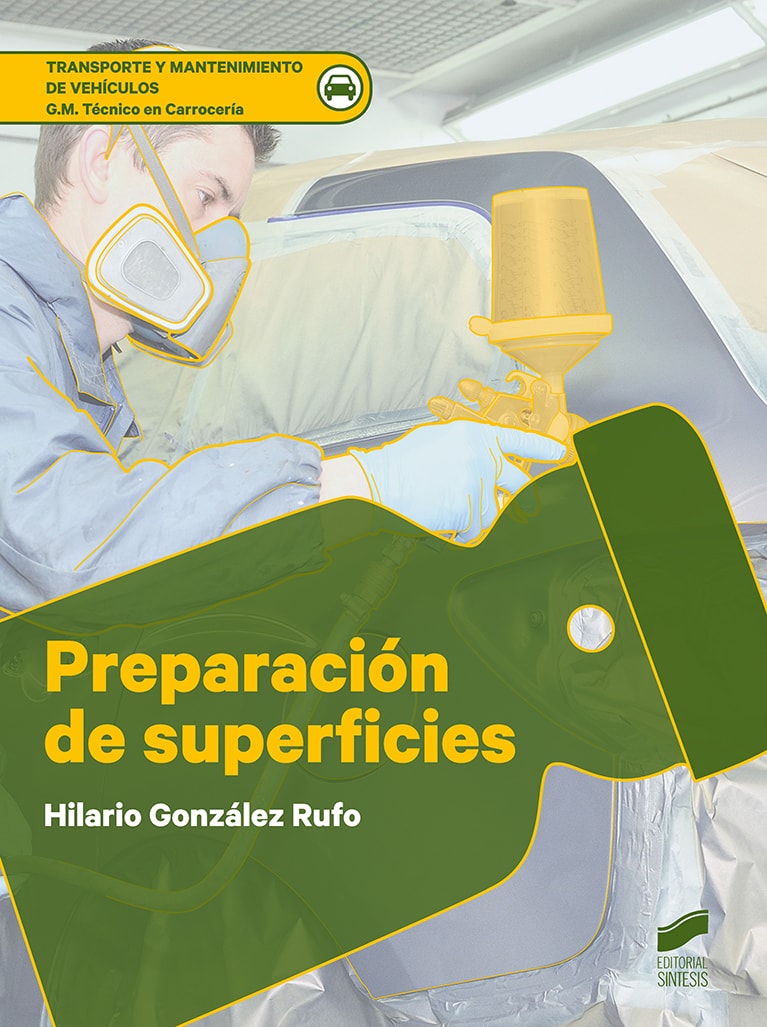 Portada del título preparación de superficies