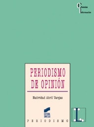 Portada del título periodismo de opinión