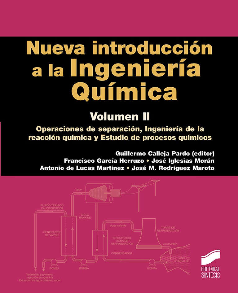 Portada del título nueva introducción a la ingeniería química. volumen 2