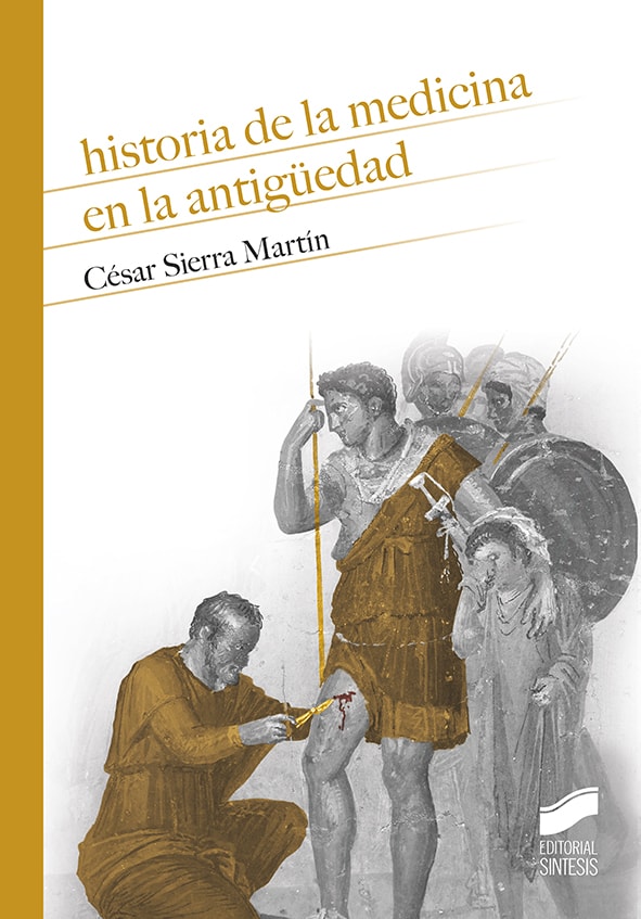 Portada del título historia de la medicina en la antigüedad