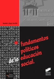Portada del título fundamentos políticos de la educación social