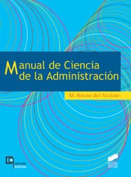Portada del título manual de ciencia de la administración