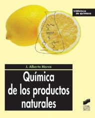 Portada del título química de los productos naturales