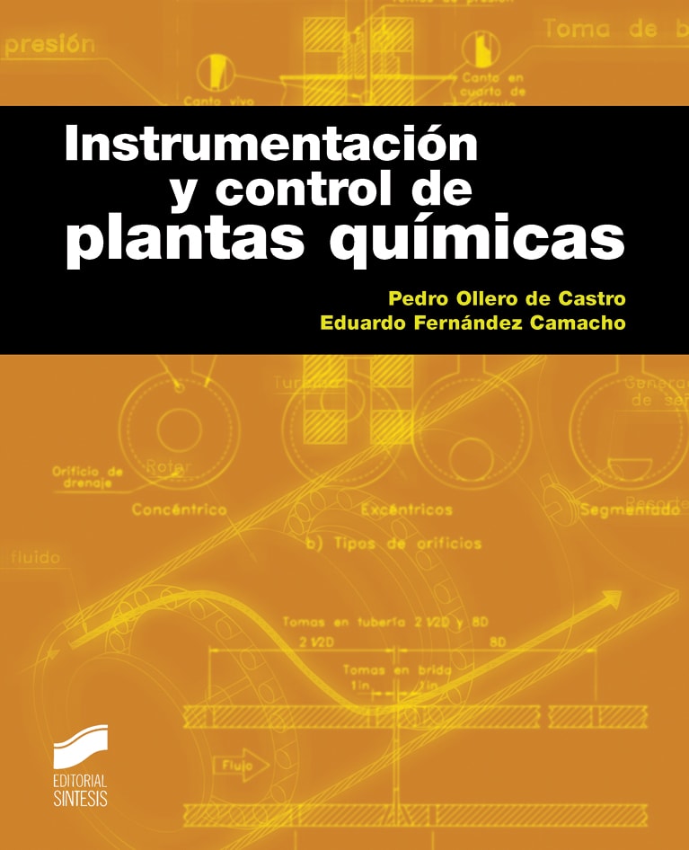 Portada del título instrumentación y control de plantas químicas