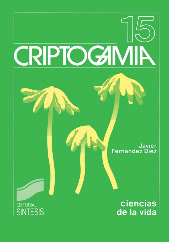 Portada del título criptogamia: plantas inferiores