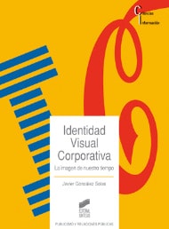 Portada del título identidad visual corporativa. la imagen de nuestro tiempo