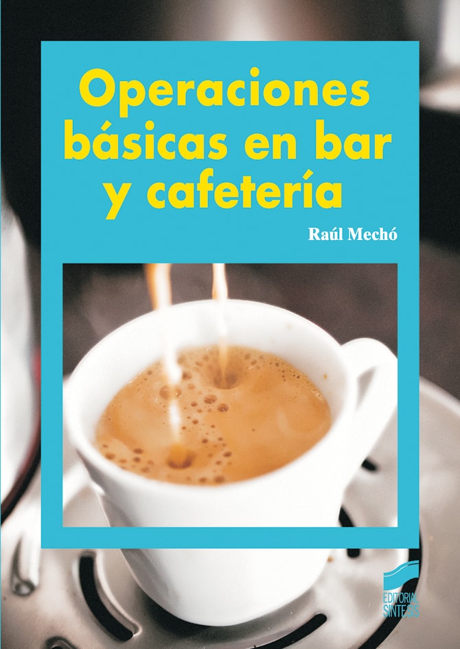 Portada del título operaciones básicas en bar y cafetería