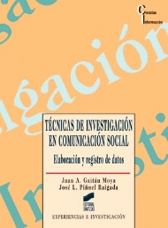 Portada del título técnicas de investigación en comunicación social