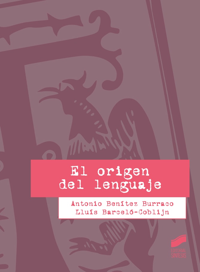 Portada del título el origen del lenguaje