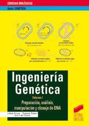 Portada del título ingeniería genética. vol. i