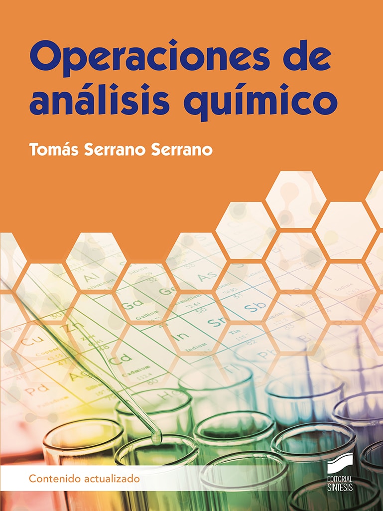 Portada del título operaciones de análisis químico (contenido actualizado)