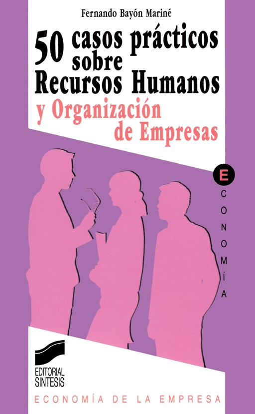 Portada del título 50 casos prácticos de recursos humanos y organizaciones de empresas