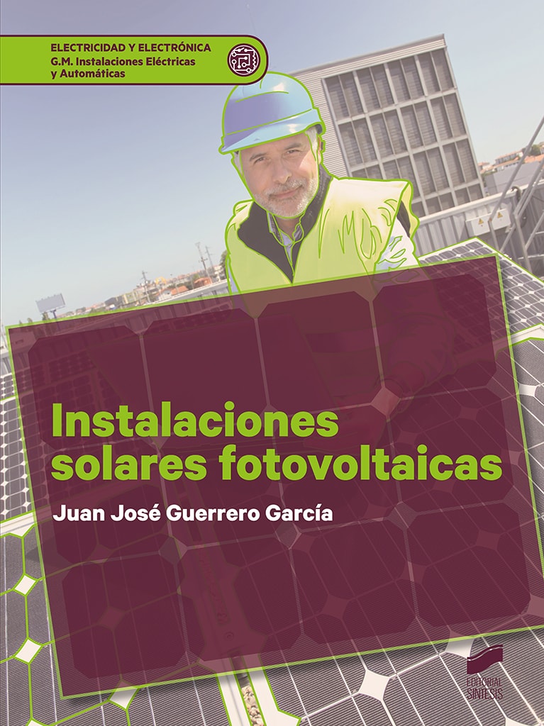 Portada del título instalaciones solares fotovoltaicas