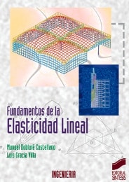 Portada del título fundamentos de la elasticidad lineal