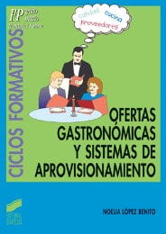 Portada del título ofertas gastronómicas y sistemas de aprovisionamiento