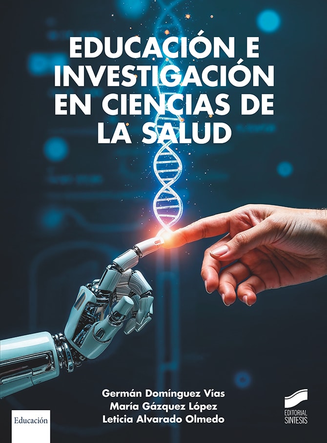 Portada del título educación e investigación en ciencias de la salud