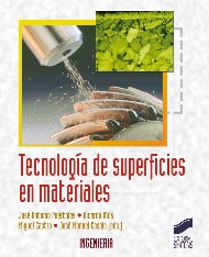 Portada del título tecnología de superficies en materiales