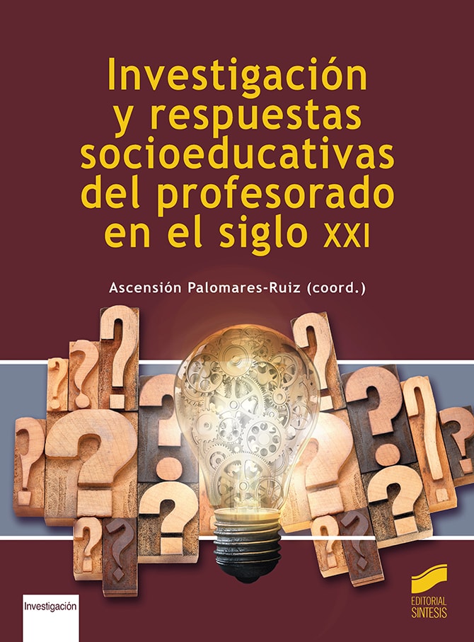 Portada del título investigación y respuestas socioeducativas del profesorado en el siglo xxi