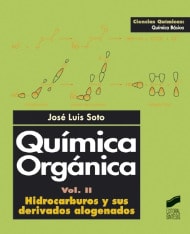 Portada del título química orgánica. volumen ii: hidrocarburos y sus derivados halogenados
