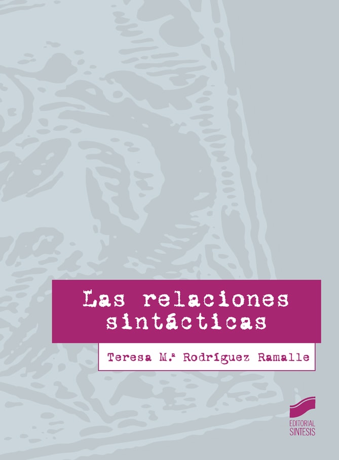 Portada del título las relaciones sintácticas