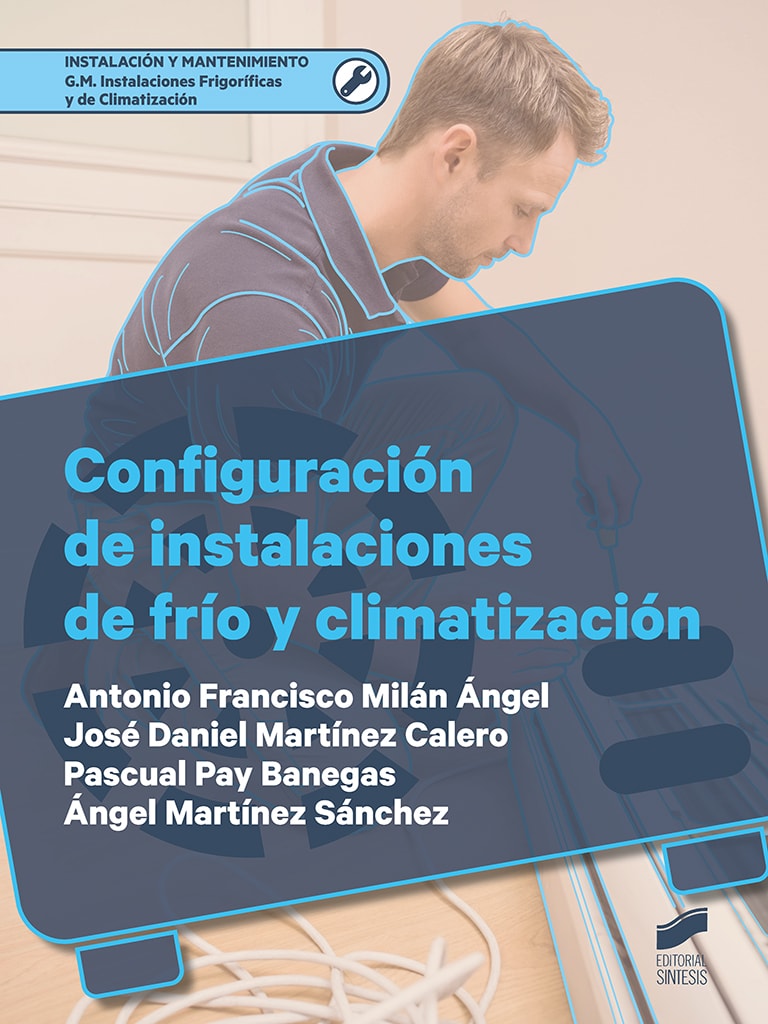 Portada del título configuración de instalaciones de frío y climatización