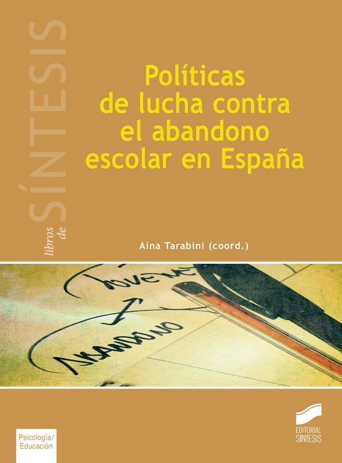 Portada del título políticas de lucha contra el abandono escolar en españa