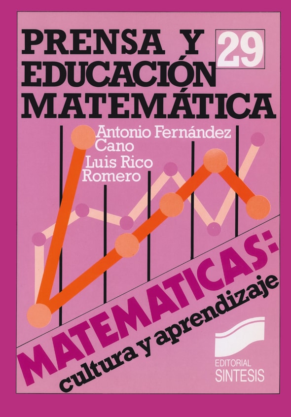 Portada del título prensa y educación matemática
