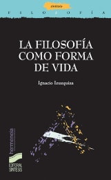 Portada del título la filosofía como forma de vida