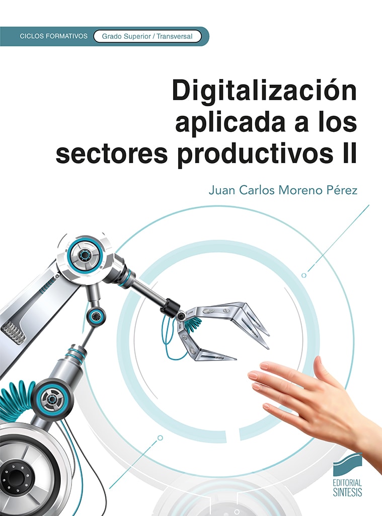 Portada del título digitalización aplicada a los sectores productivos ii
