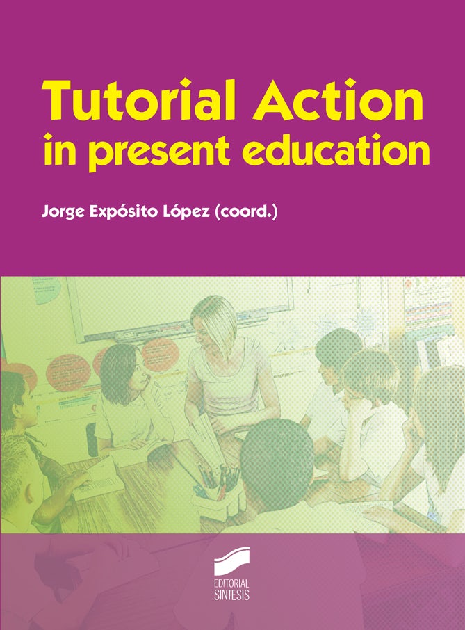 Portada del título tutorial action in present education