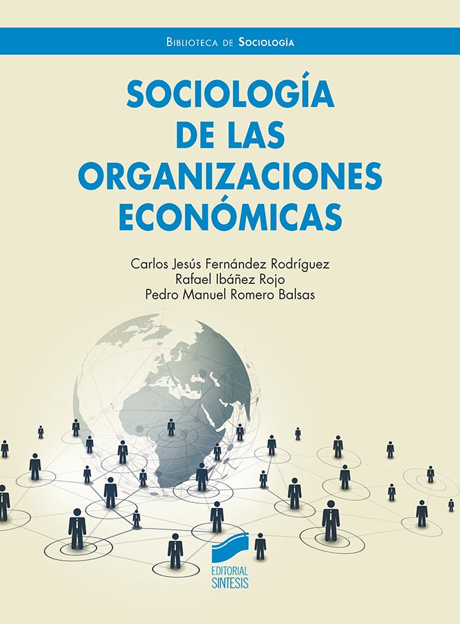 Portada del título sociología de las organizaciones económicas