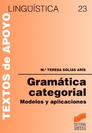 Portada del título gramática categorial