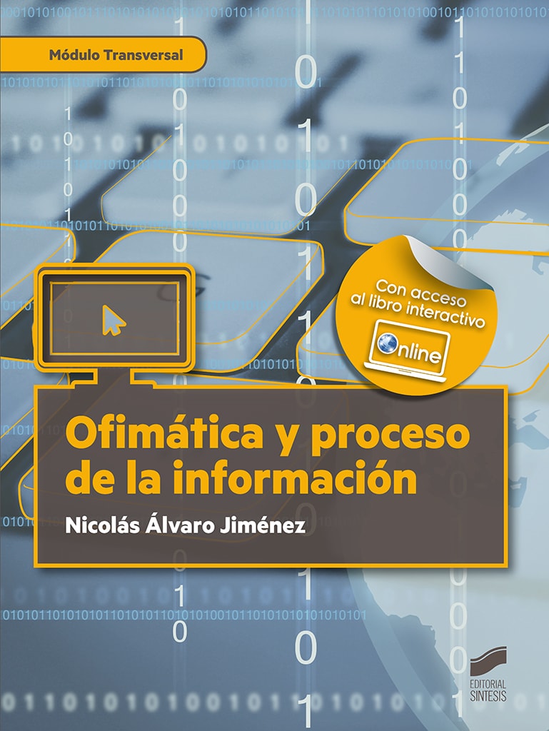 Portada del título ofimática y proceso de la información