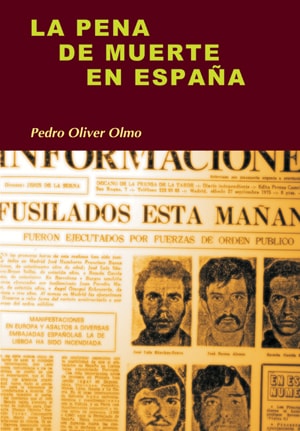 Portada del título la pena de muerte en españa