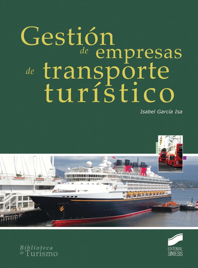 Portada del título gestión de empresas de transporte turístico