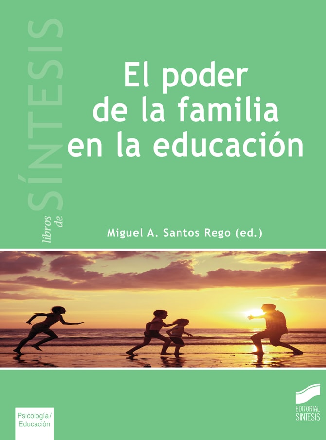 Portada del título el poder de la familia en la educación