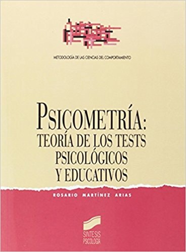 Portada del título psicometría: teoría de los tests psicológicos y educativos